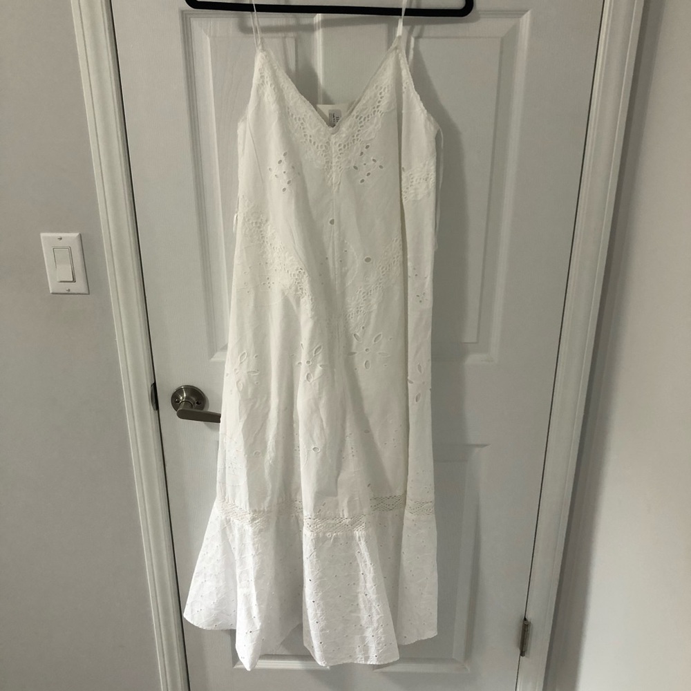 Zara white dress NWT